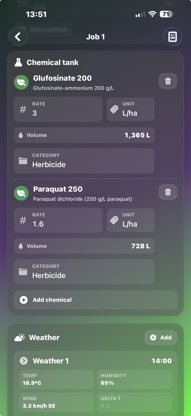 Log it Right tank and weather screen